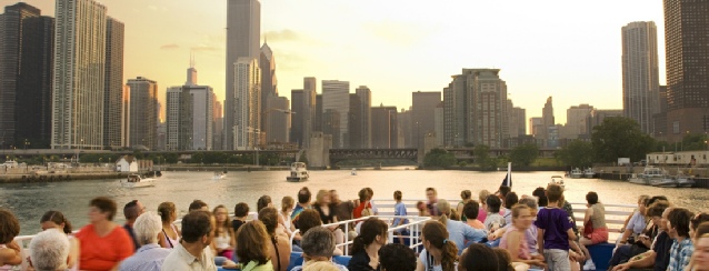 Illinois - a view of Chicago from Lake Michigan - See America - Visit USA Travel Guide
