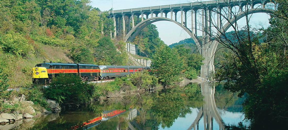 Cuyahoga Valley Scenic Railroad (CVSR) is one of the oldest, longest and most scenic tourist excursion railways in the country. ... National Park and dedicated to the preservation of passenger rail transportation in Cuyahoga Valley and the historic Ohio & Erie Canalway.