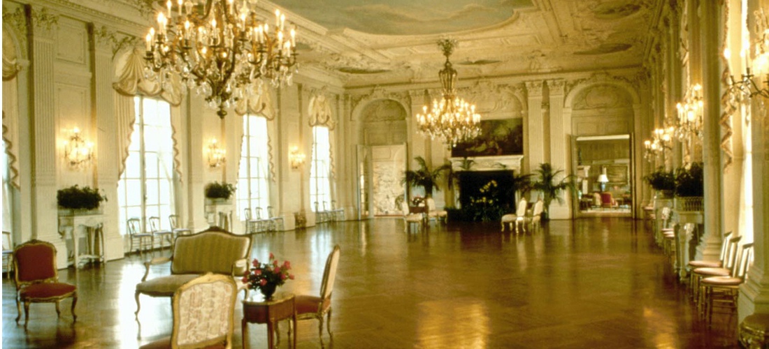 Rosecliff Mansion, built 1898-1902, is one of the Gilded Age mansions of Newport, Rhode Island, now open to the public as a historic house museum. The house has also been known as the Herman Oelrichs House or the J. Edgar Monroe House.