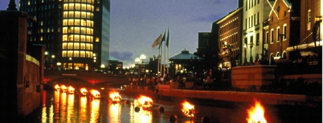 Rhode Island - Waterfire Festival in Providence RI - See America - Visit USA Travel Guide