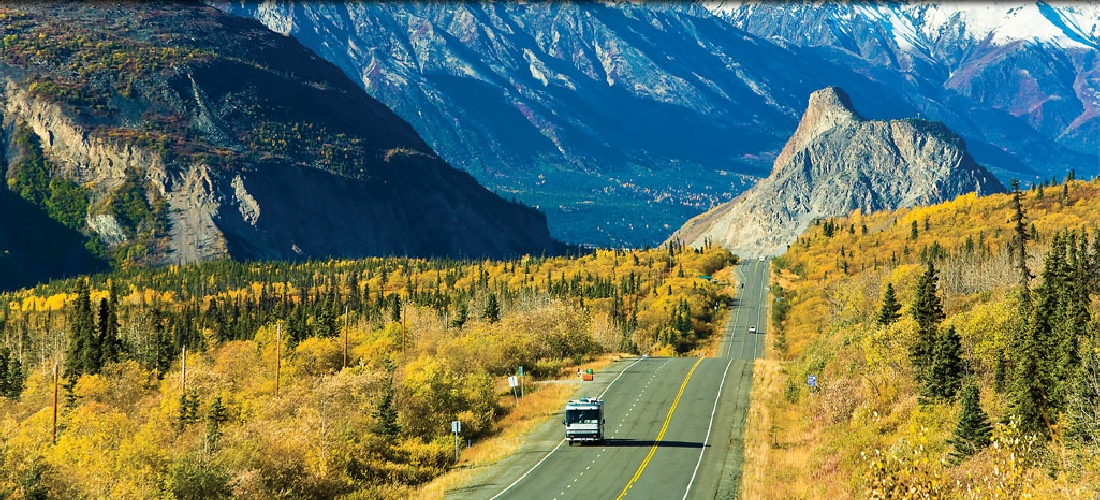State of Alaska Scenic Glenn Highway