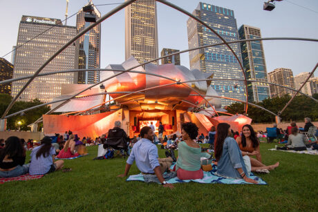 Jay Pritzker Pavilion in Chicago, Illinois