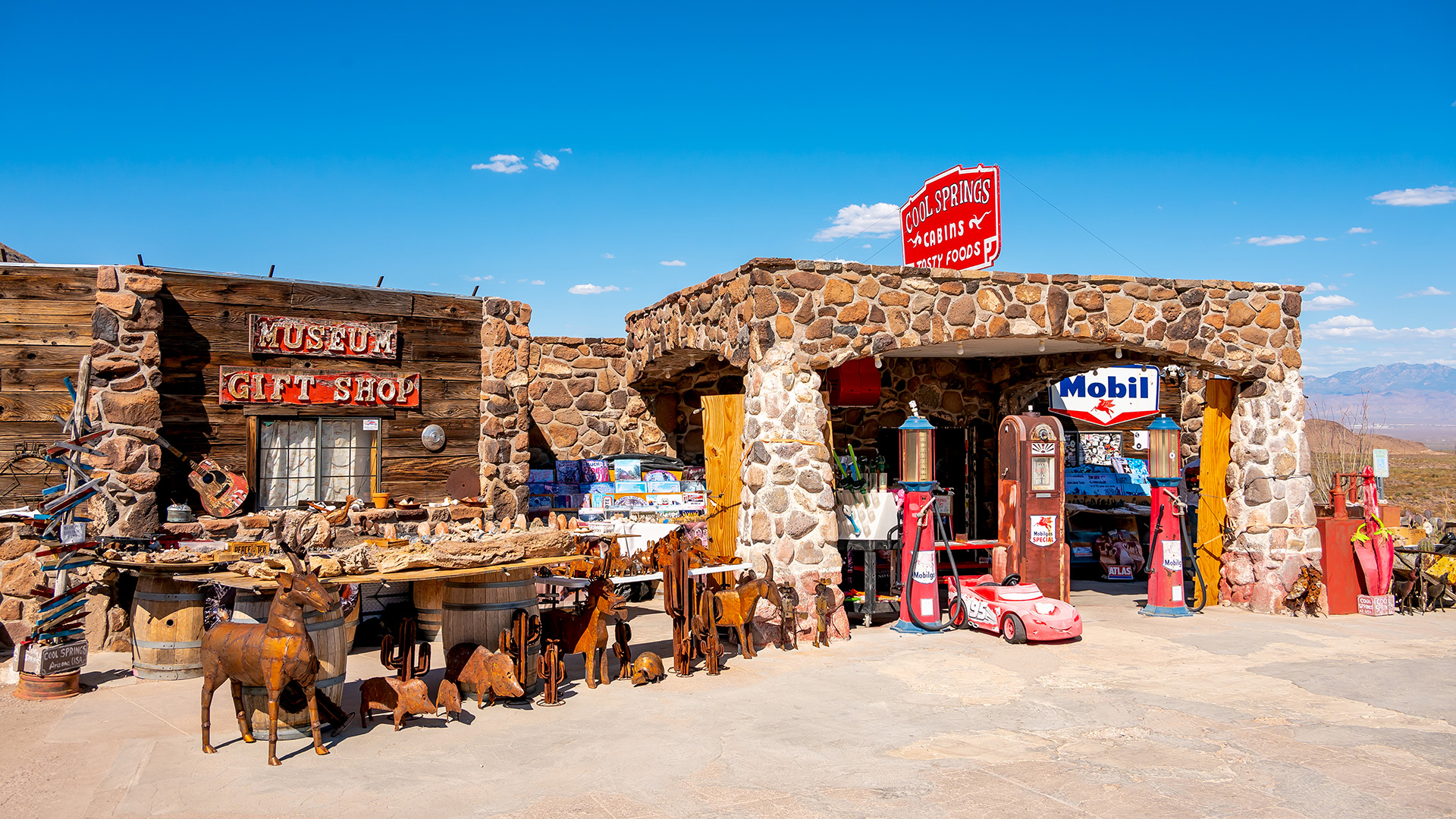 ルートルート 66 旅：カリフォルニア州 アリゾナ州 アメリカ