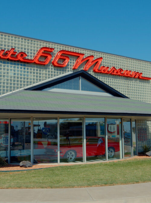 Route 66 Museum in Clinton, Oklahoma