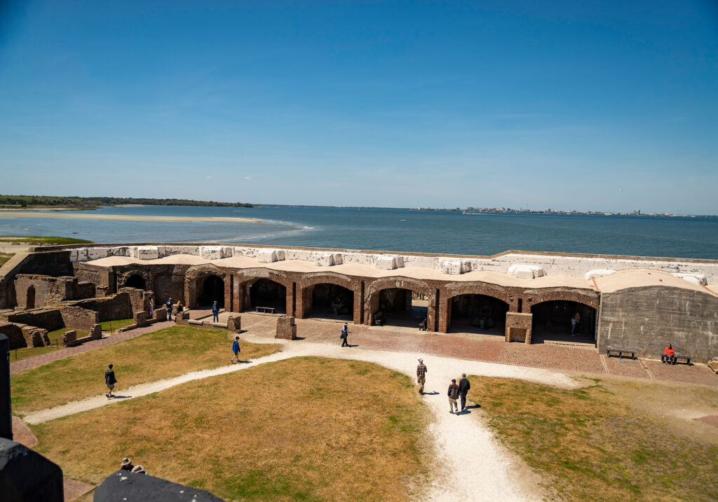 Fort Sumter National Monument near Charleston, South Carolina
