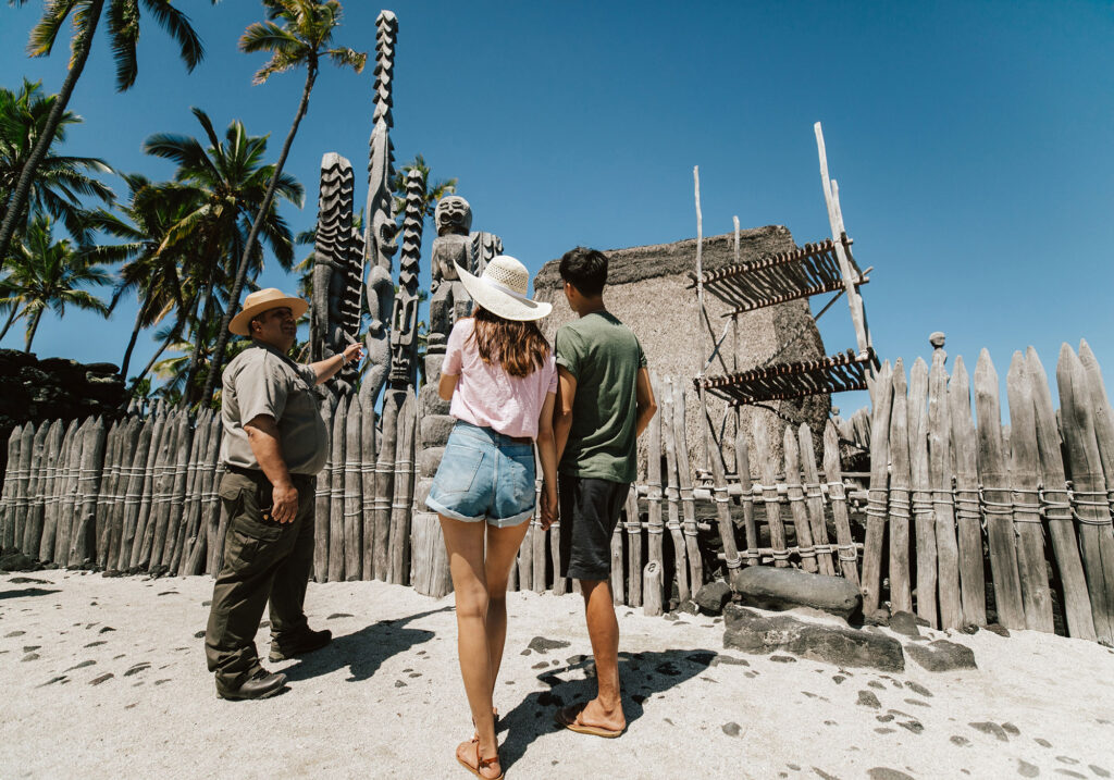 Puʻuhonua o Hōnaunau National Historical Park in Hawai‘i; Credit: HTA | Heather Goodman