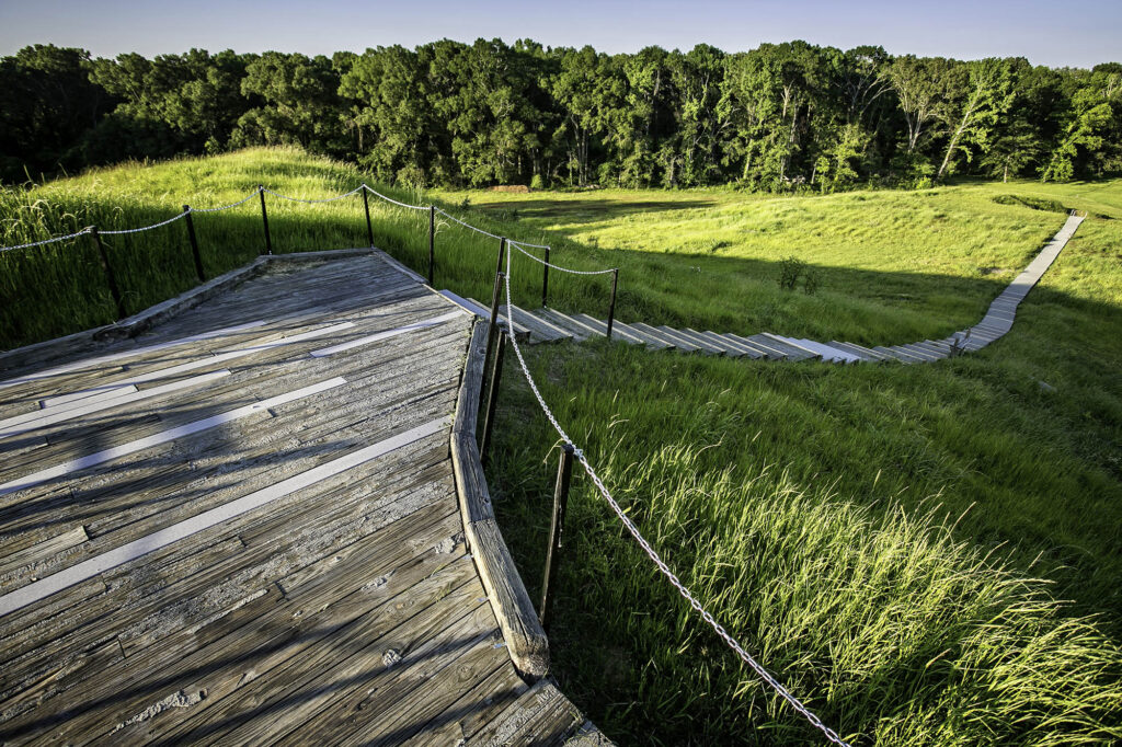 Poverty Point World Heritage Site in Pioneer, Louisiana