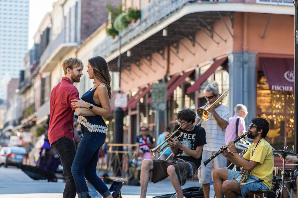 Royal Street in New Orleans, Louisiana