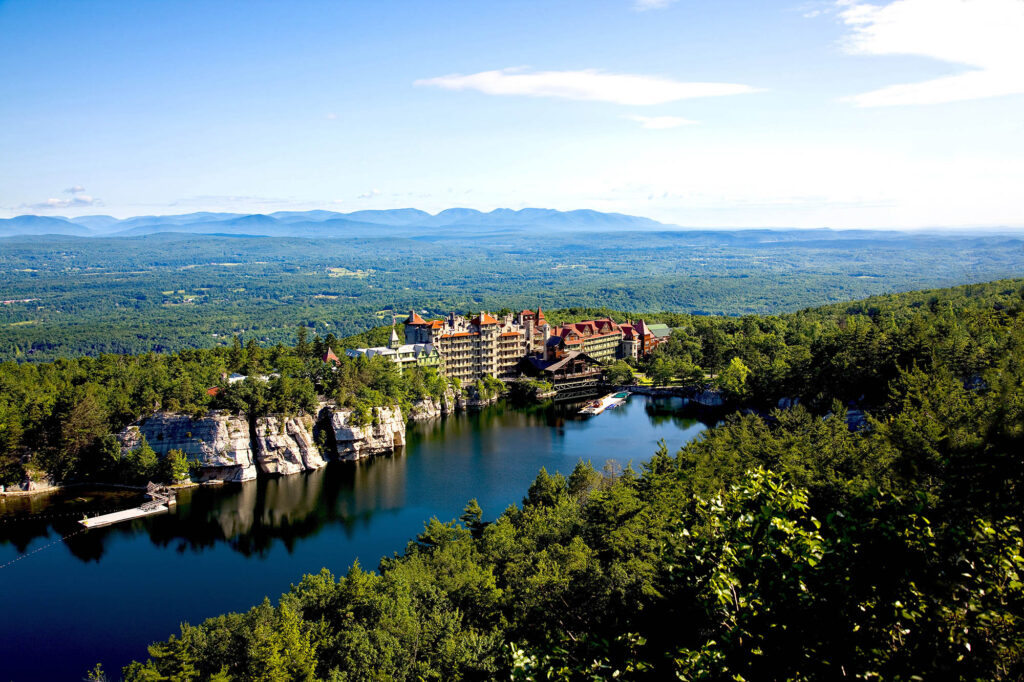 Mohonk Mountain House in New Paltz, New York; Credit: Jim Smith Photography