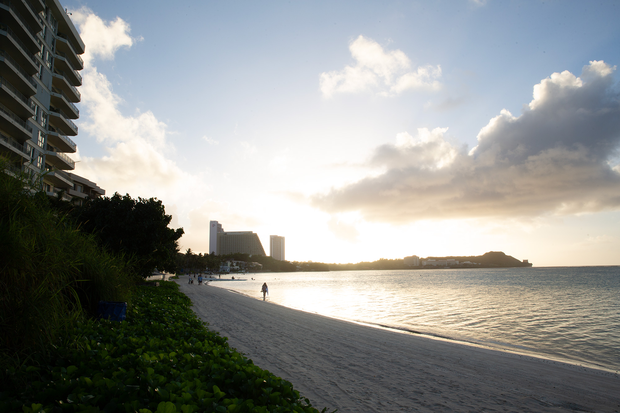 Sunrise over Tumon Bay in Tumon, Guam
