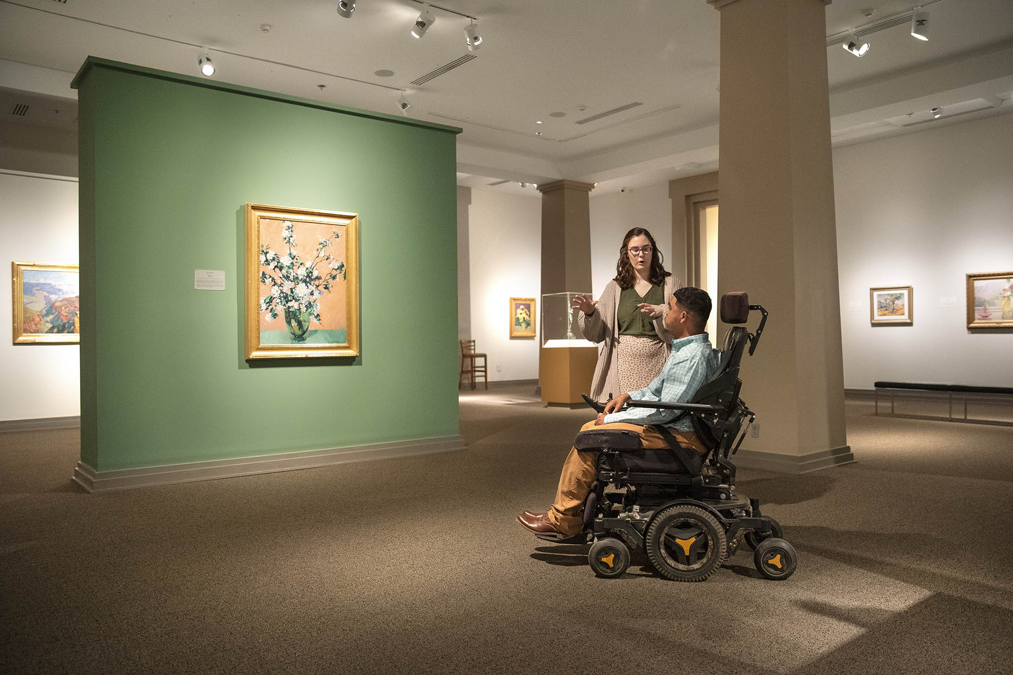 Touring the Huntsville Museum of Art in Huntsville, Alabama