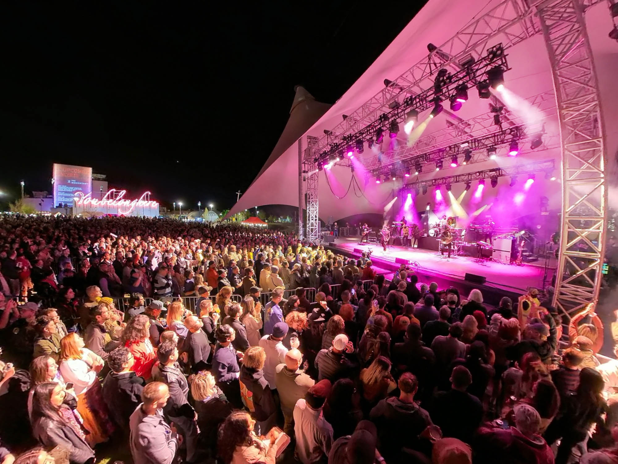 Live on the Green concert series at The Momentary in Bentonville, Arkansas