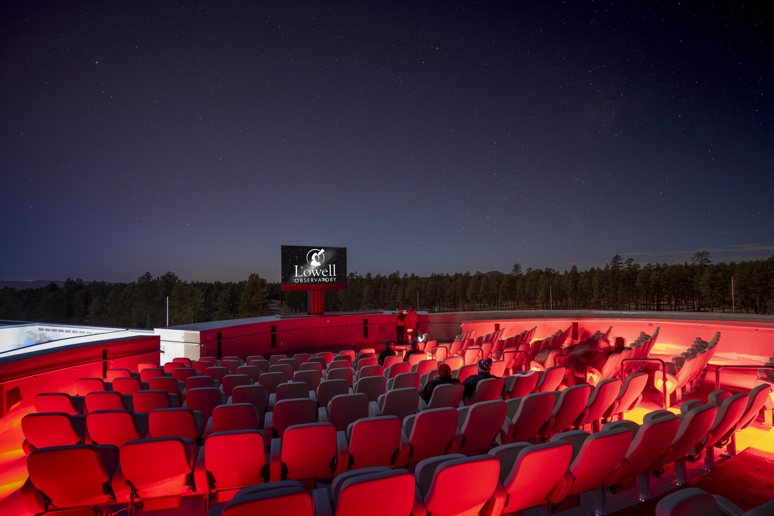 The night sky over Lowell Observatory in Flagstaff, Arizona; Credit: Lowell Observatory
