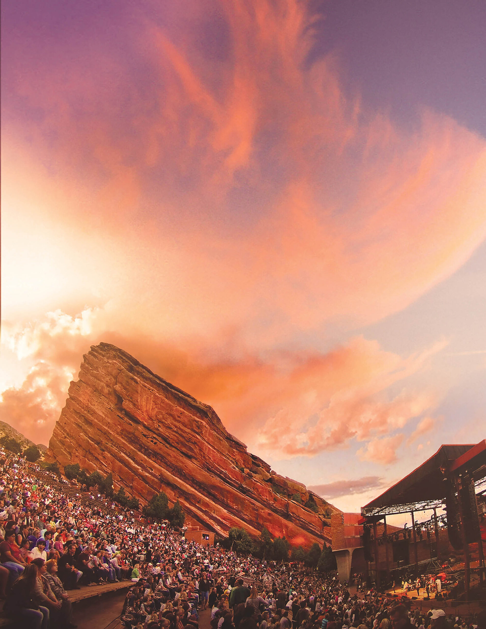 Red Rocks Park and Amphitheatre in Denver, Colorado