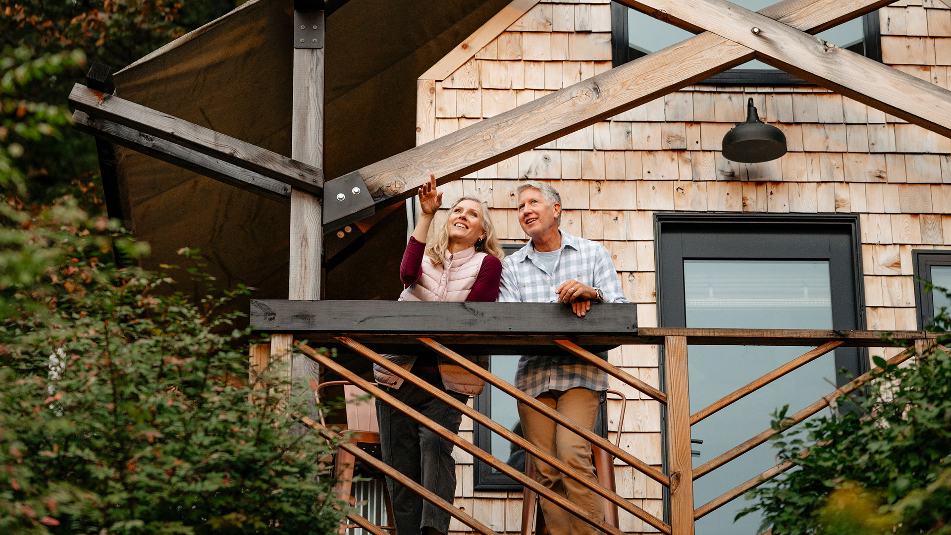 Cabin rental on Camp Potomac Peak in Berkeley Springs, West Virginia