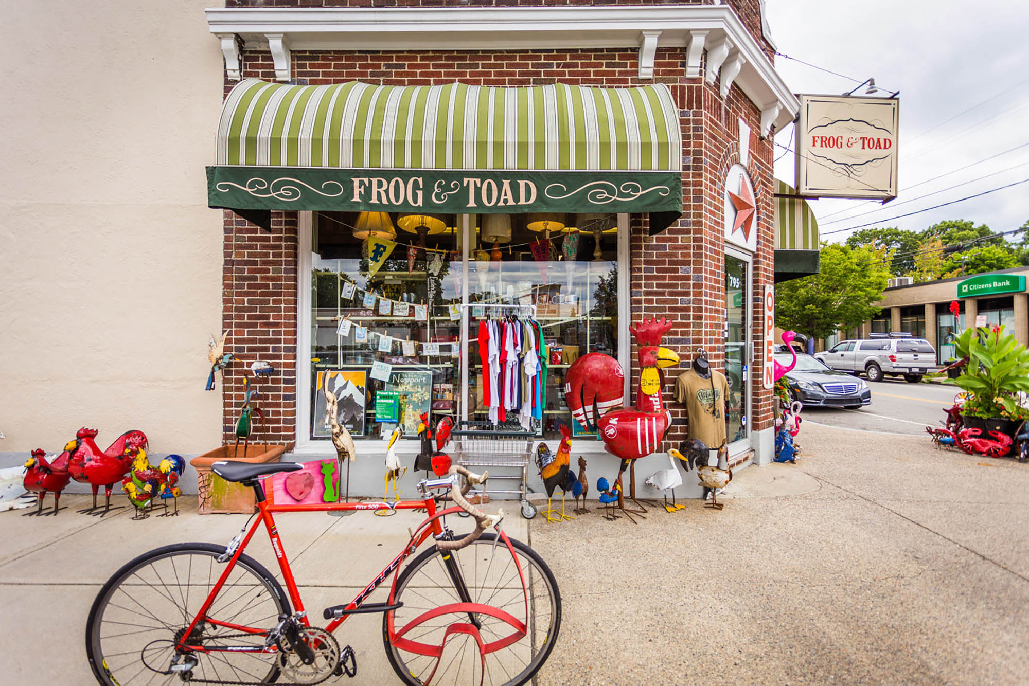 Frog & Toad storefront in Providence, Rhode Island