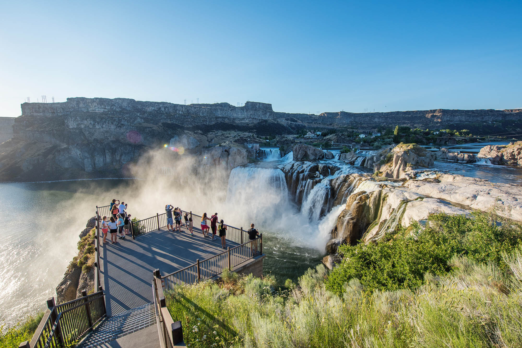Falls near Twin Falls, Idaho
Credit: Visit Idaho
