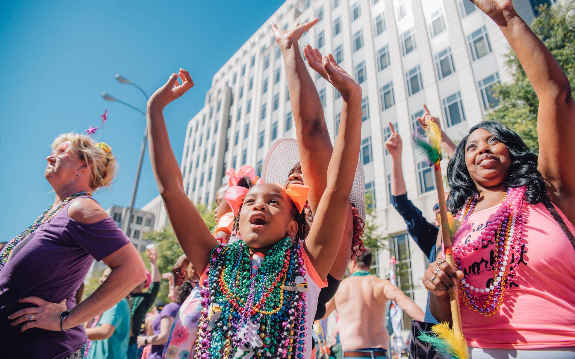 Spanishtown Mardi Gras in Baton Rouge, Louisiana