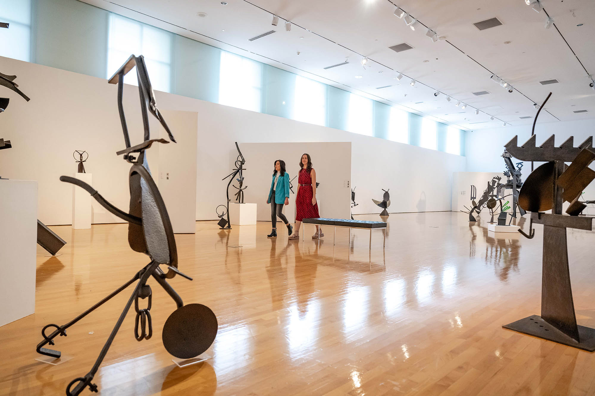 Browsing the Acadiana Center for the Arts in Lafayette, Louisiana. Credit: Lafayette Travel
