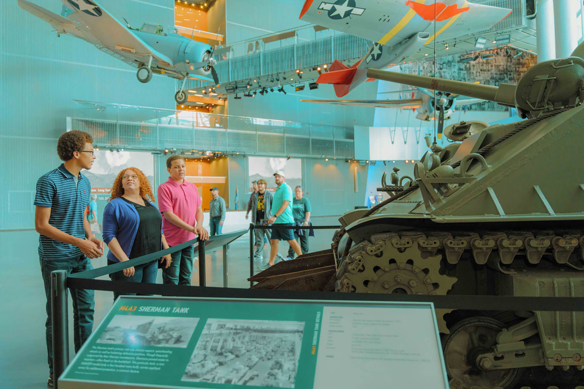The National World War II Museum in New Orleans, Louisiana