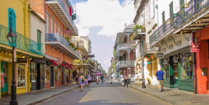 The French Quarter in New Orleans, Louisiana Credit: New Orleans & Company