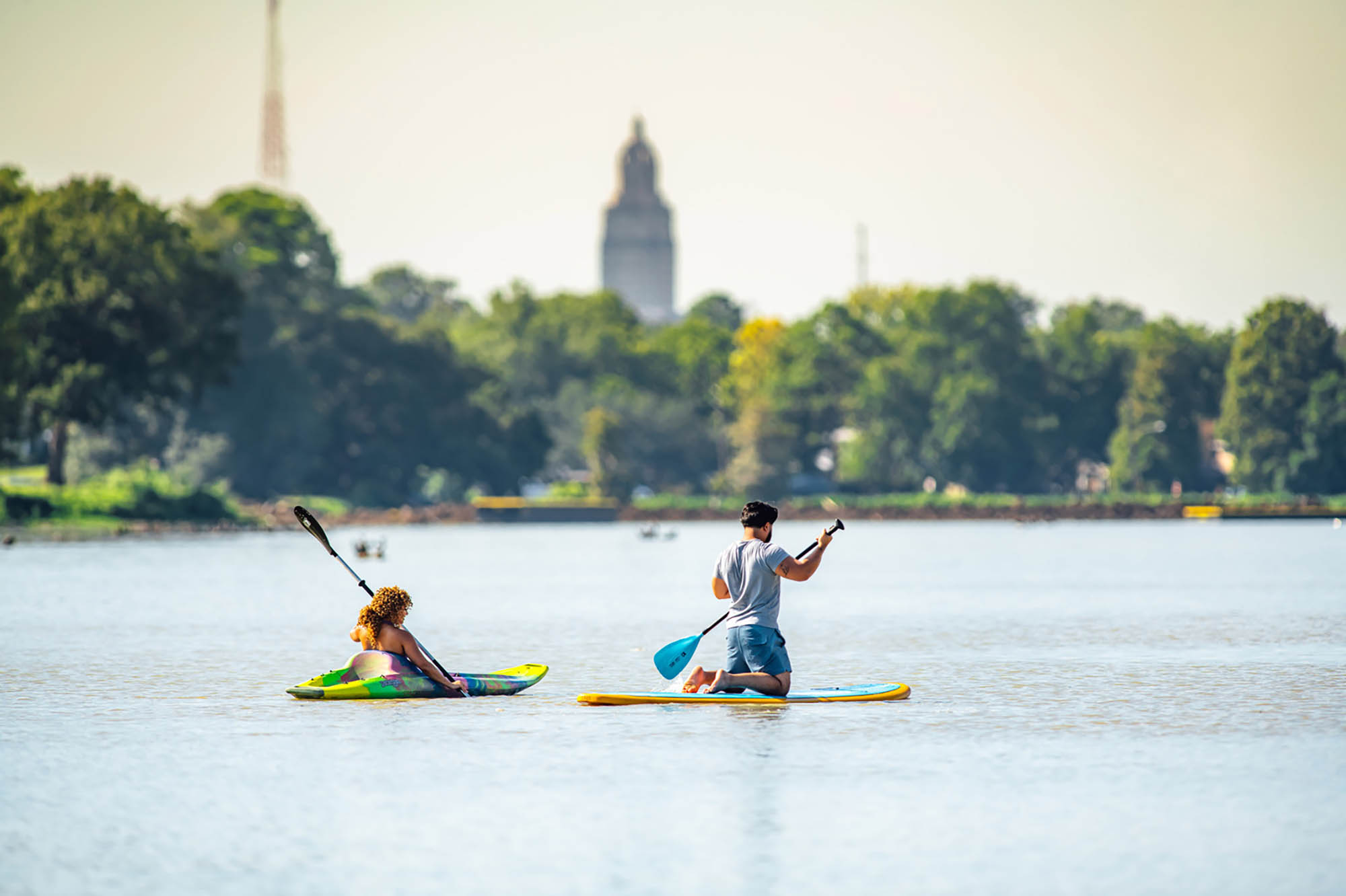 University Lakes in Baton Rouge, Louisiana. Credit: Jordan Heffler
