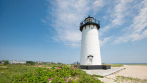 The Edgartown Harbor Light in Massachusetts