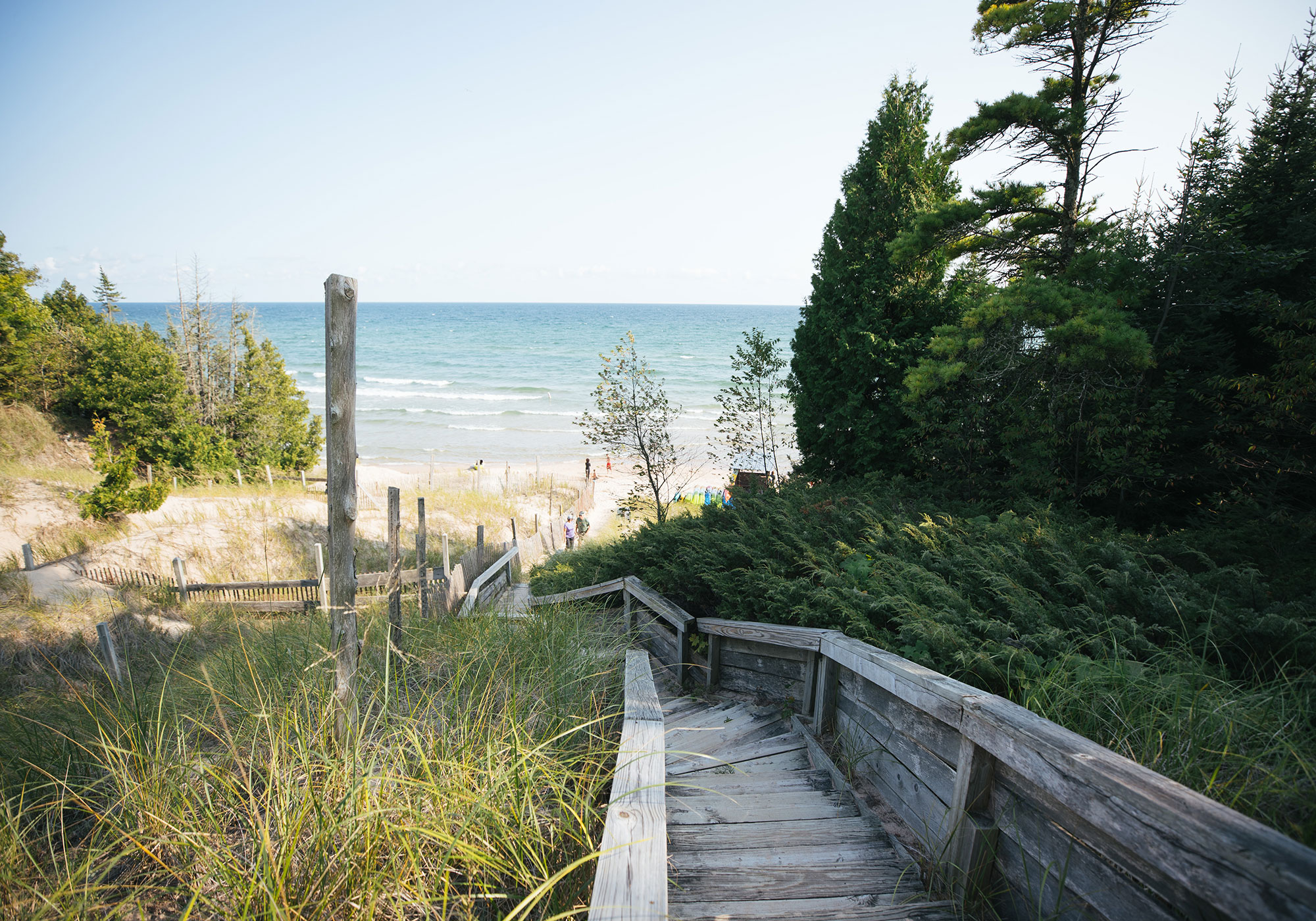 Whitefish Dunes State Park in Door County, Wisconsin