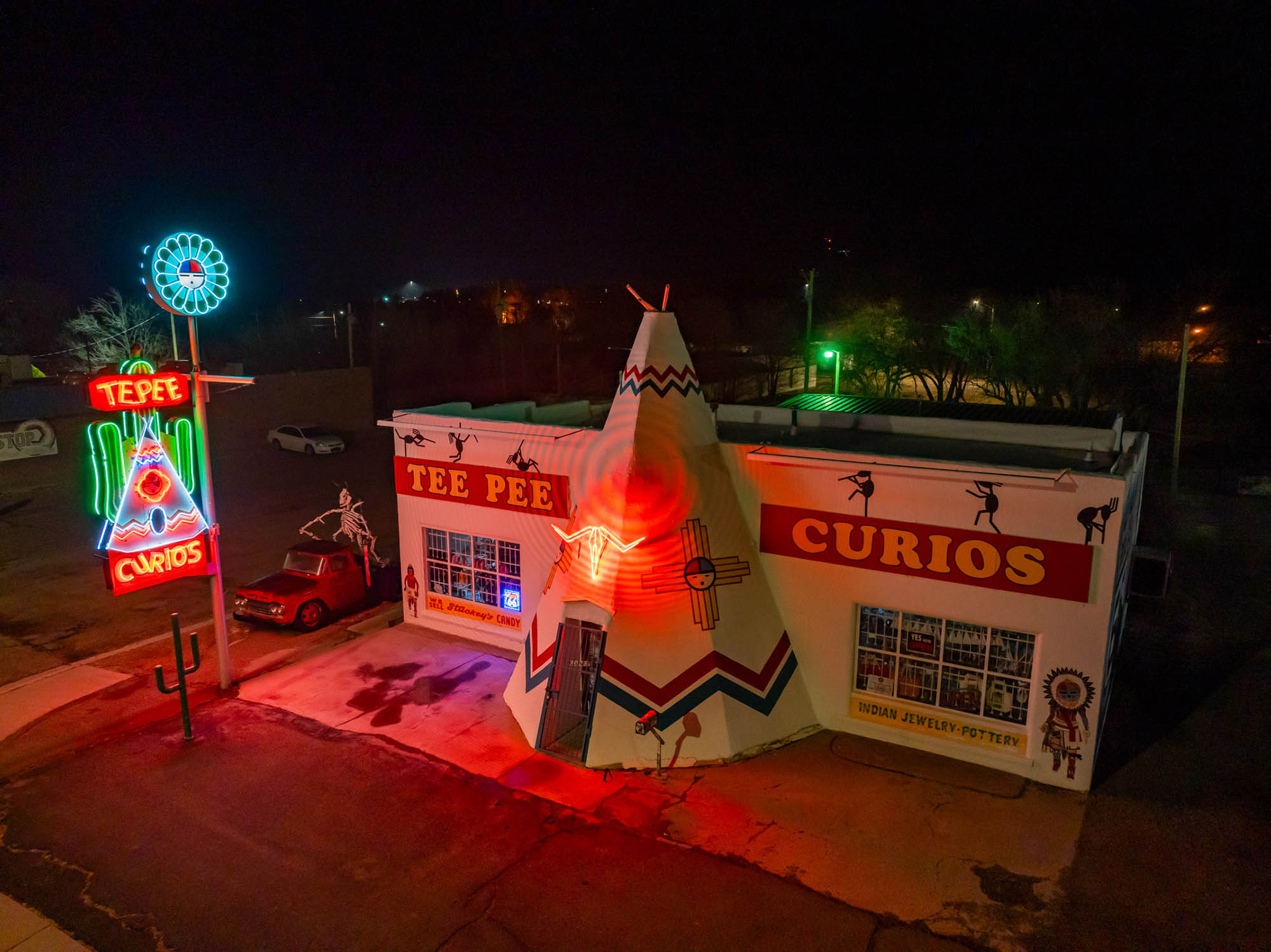Tee Pee Curios in Tucumcari, New Mexico