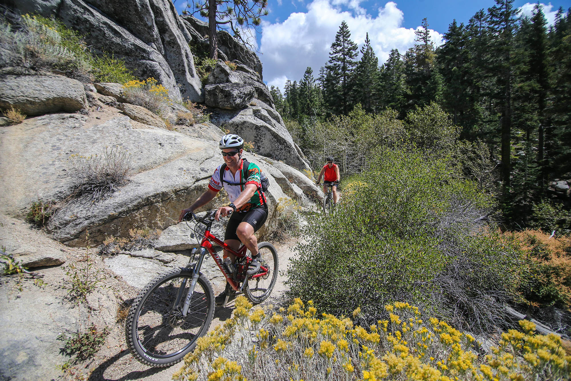 Flume Trail near Carson City, Nevada; Credit: Travel Nevada