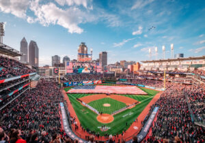 Progressive Field in Cleveland, Ohio