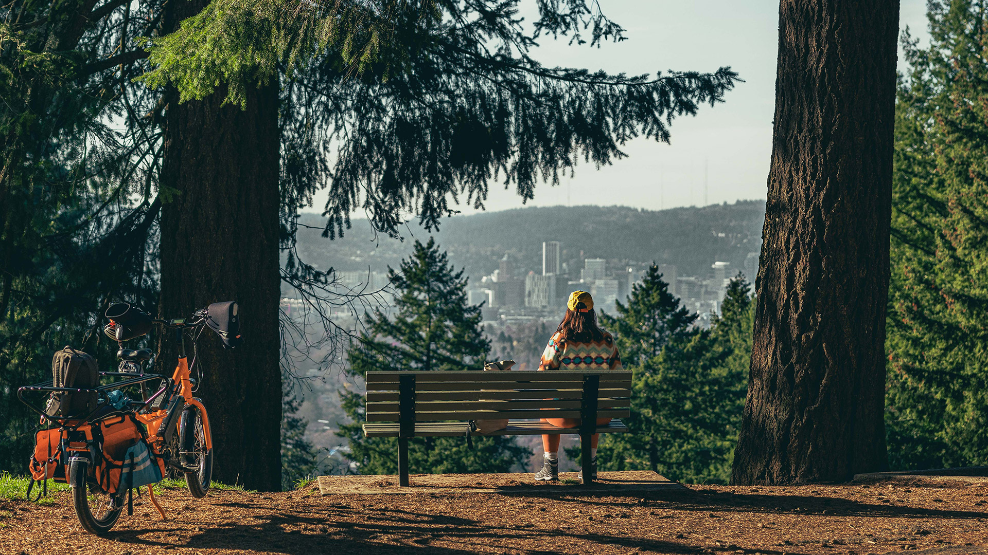 Mount Tabor Park in Portland, Oregon