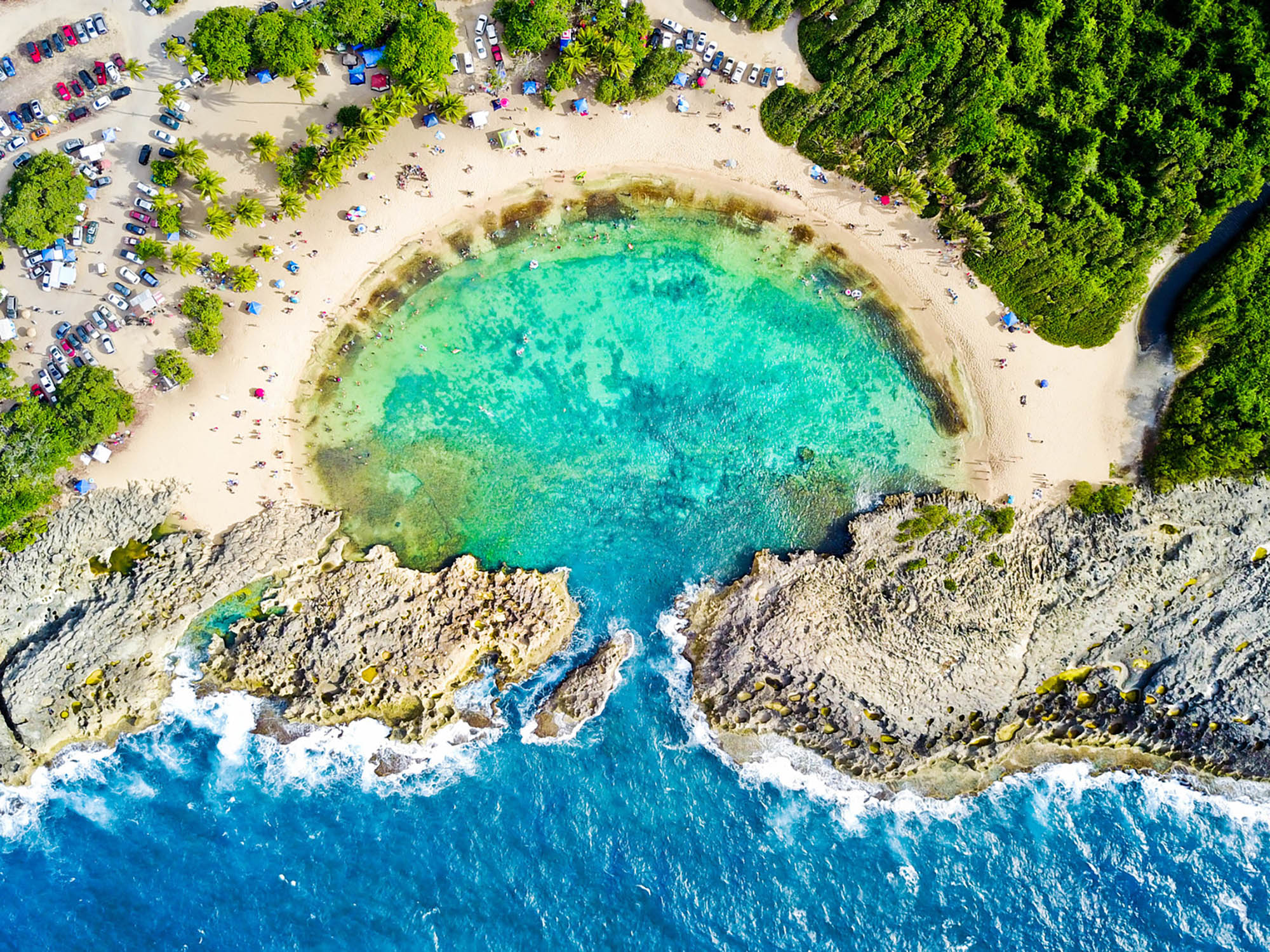 Playa Mar Chiquita in Manatí, Puerto Rico