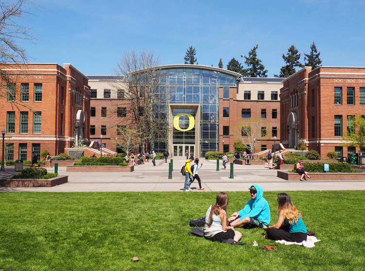 University of Oregon in Eugene, Oregon