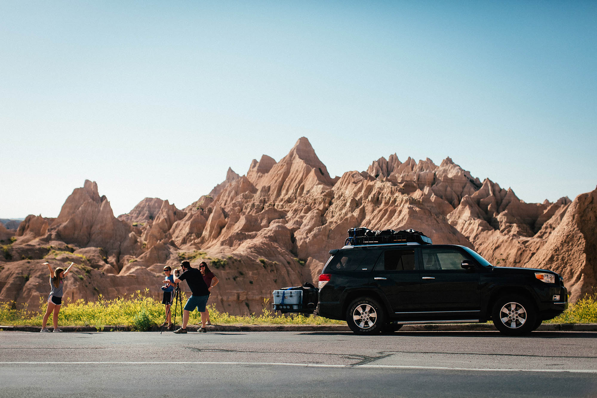 The Badlands Loop in South Dakota; Credit: Travel South Dakota