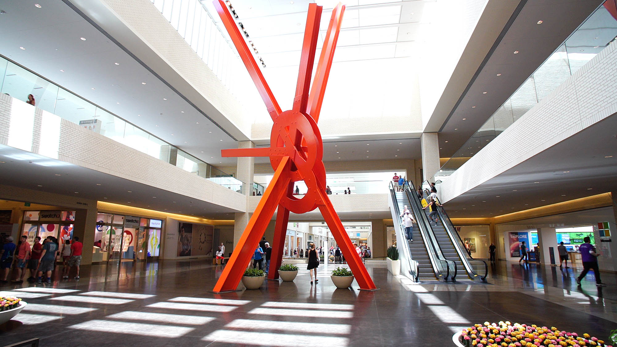 Shopping at the NorthPark Center in Dallas, Texas