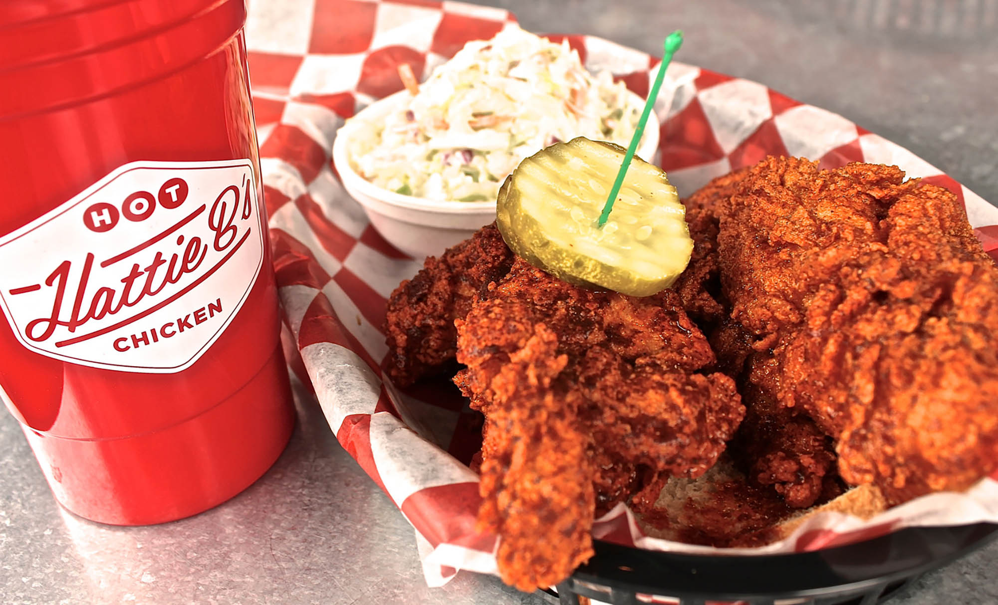 Hattie B’s Hot Chicken in Nashville, Tennessee