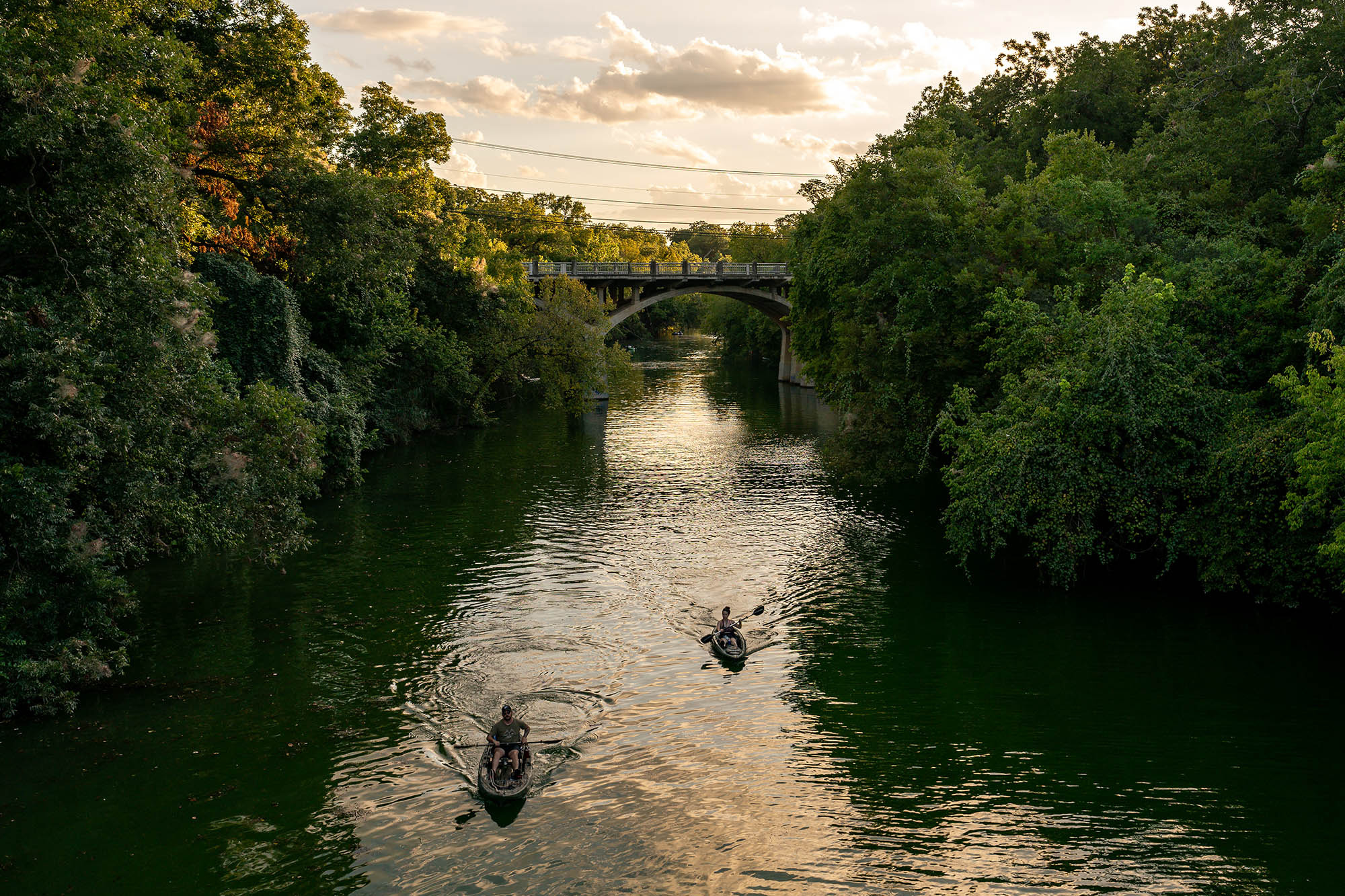 Barton Creek in Austin, Texas