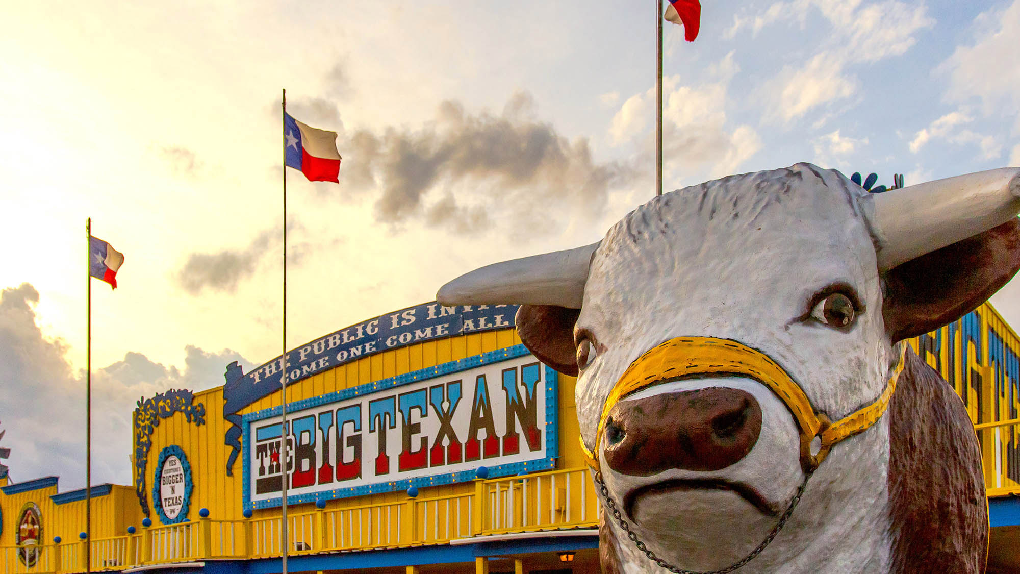 The Big Texas Steak Ranch near Amarillo, Texas