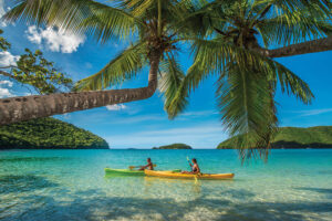 Kayaking on St. John in the U.S. Virgin Islands