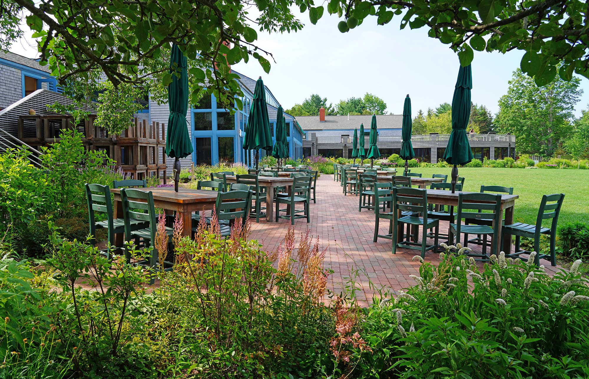 Jordan Pond House Restaurant in Acadia National Park near Bar Harbor, Maine