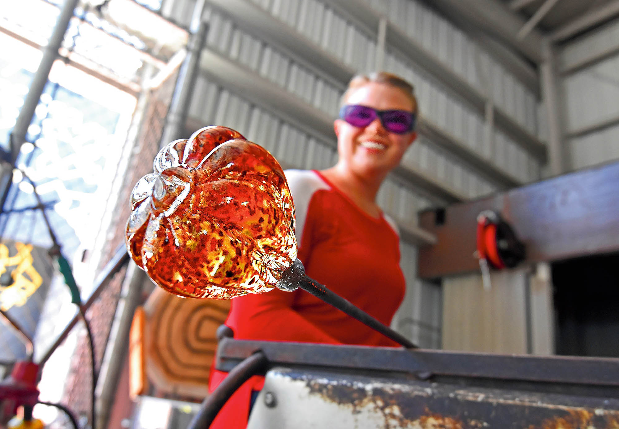 Morean Glass Studio and Hotshop in St. Pete, Florida; Credit: Visit St. Pete Clearwater