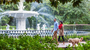 Forsyth Park in Savannah, Georgia