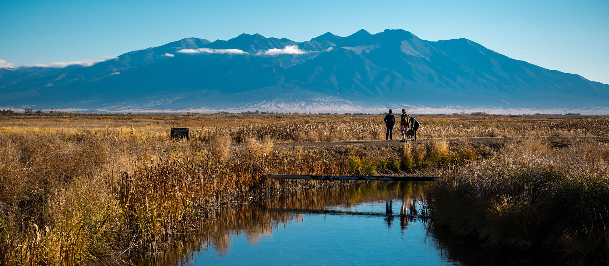 Exploring the Alamosa National Wildlife Refuge in Alamosa, Colorado