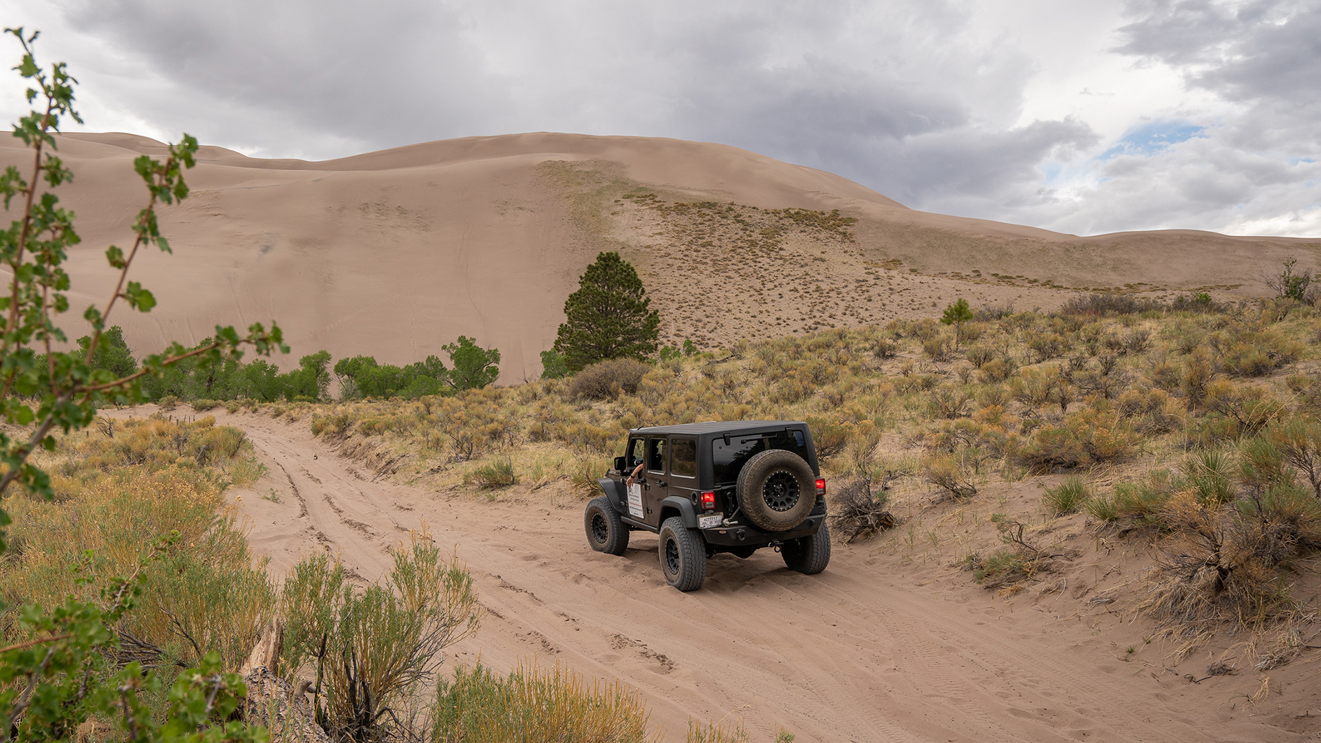 Exploring off-roading trails in Alamosa, Colorado