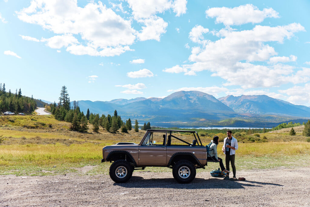 Road trip views near Breckenridge, Colorado
