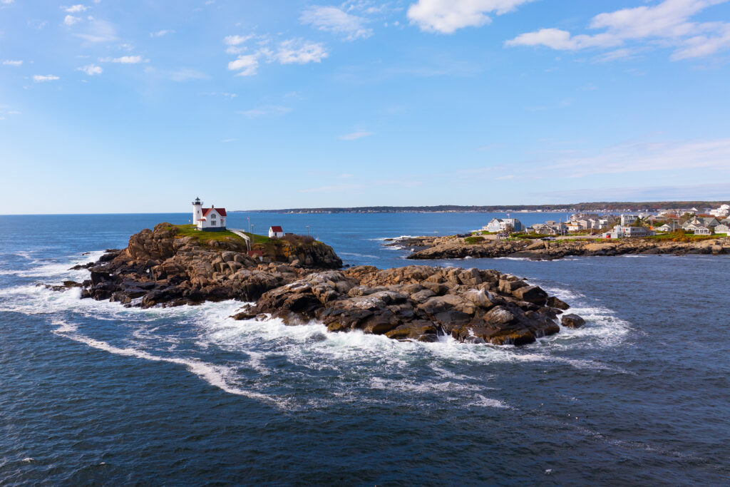 Nubble Lighthouse in York, Maine
