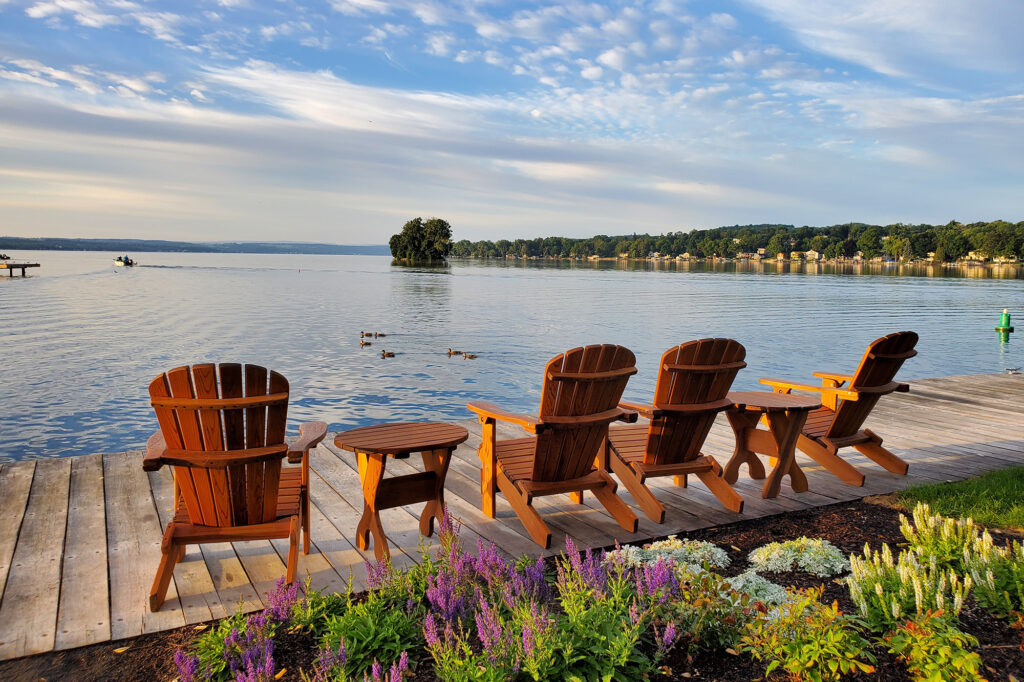 Canandaigua Lake in the Finger Lakes, New York
