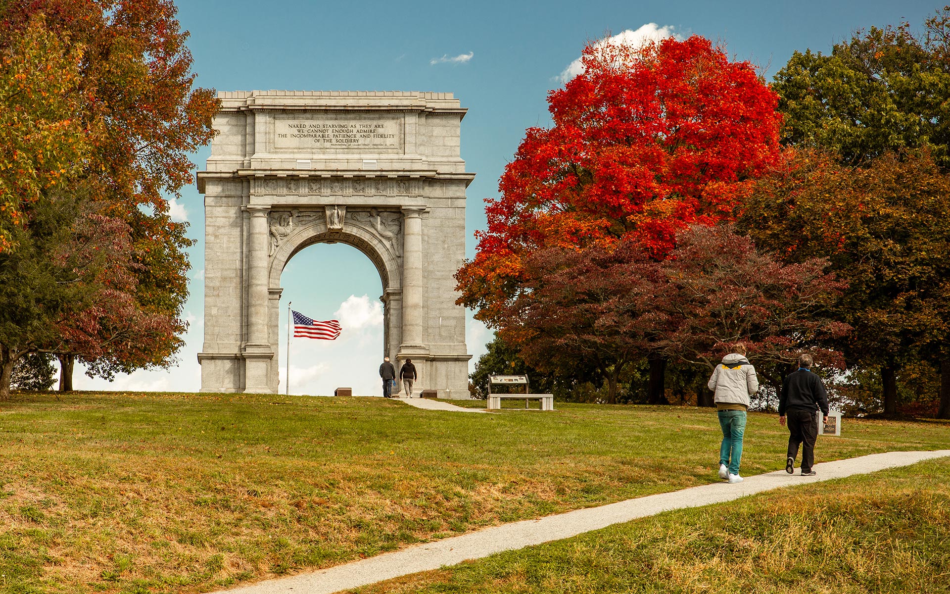 Exploring Valley Forge National Historical Park in The Countryside of Philadelphia, Pennsylvania