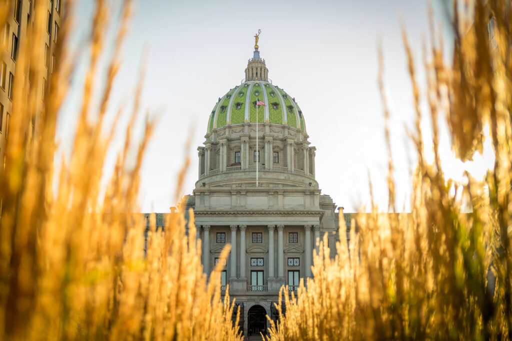 The State Capitol in Harrisburg, Pennsylvania. Credit: Visit Hershey & Harrisburg
